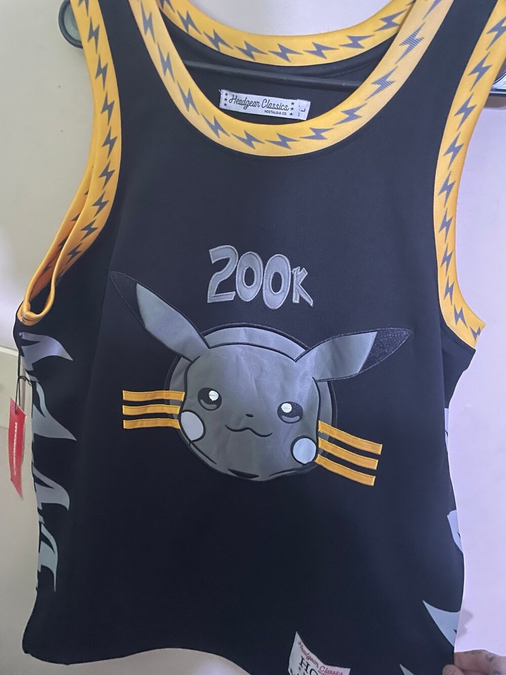 Headgear jersey size Large  Black Lives Matter Pokemon collab